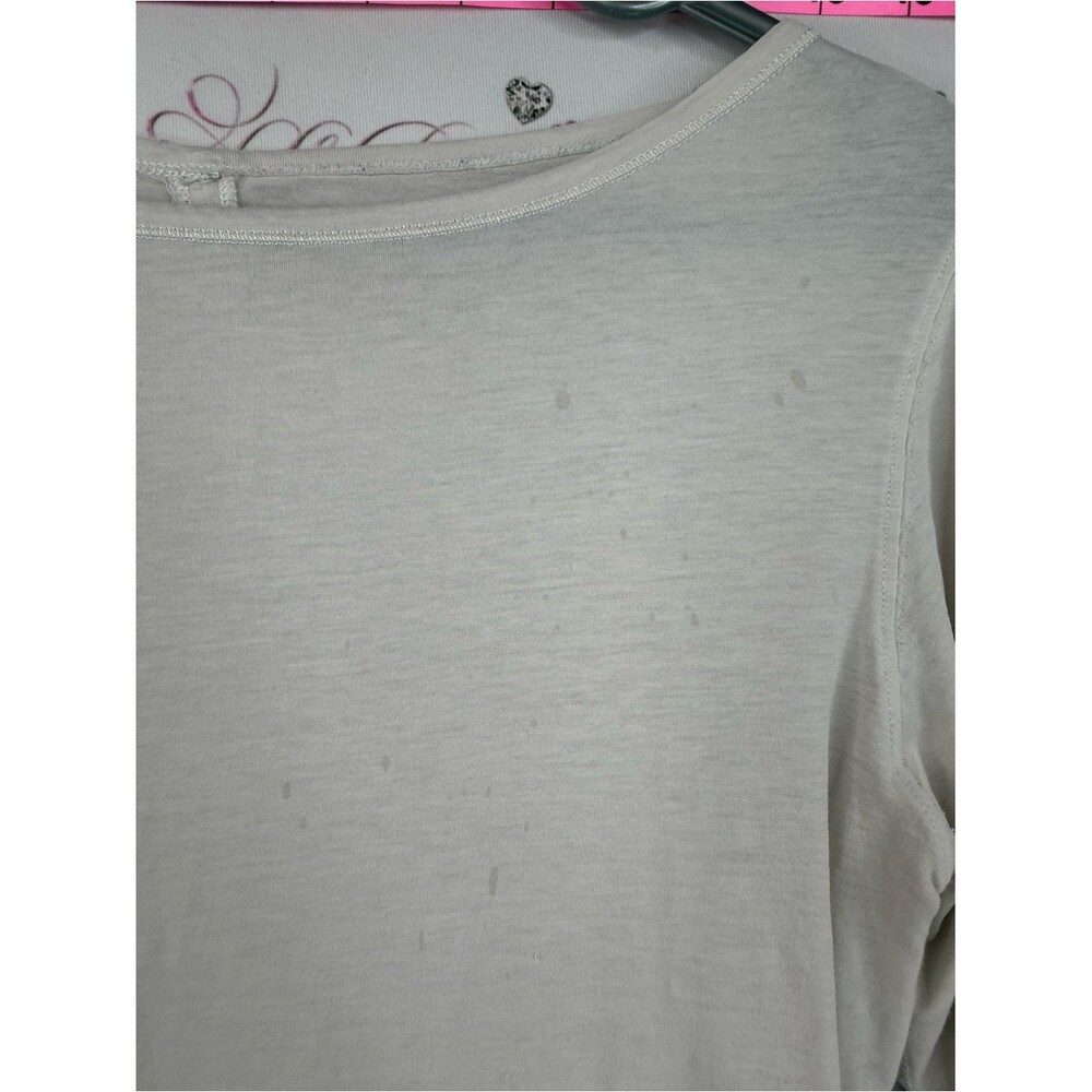 lululemon athletica Long Sleeve Crewneck Top in Light Cream white - Picture 6 of 8